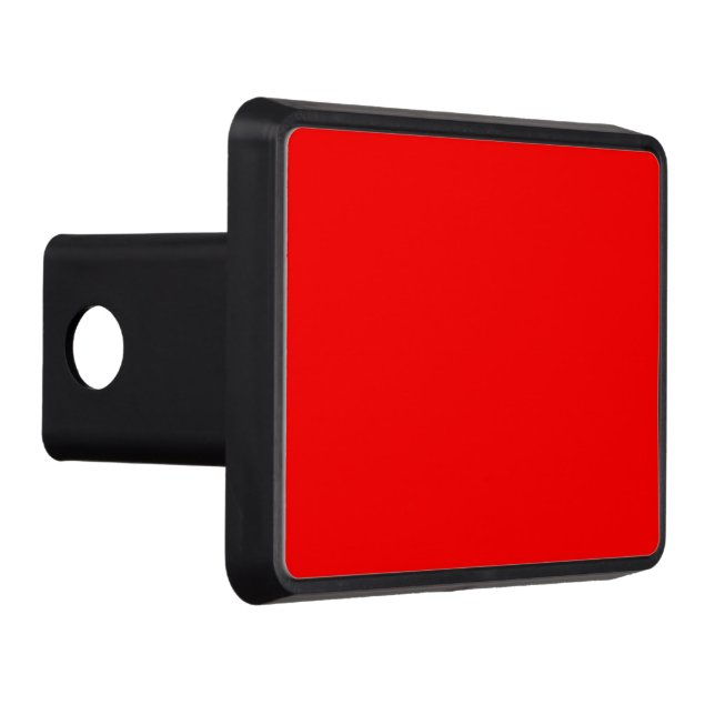 Red Tow Hitch Cover (Right)