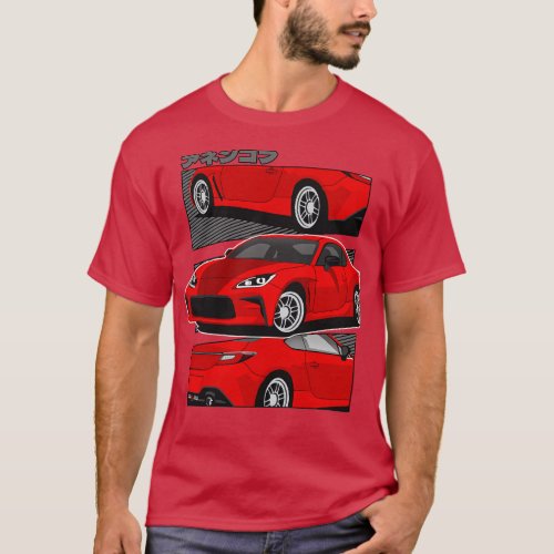 Red Toyota GR86 T_Shirt