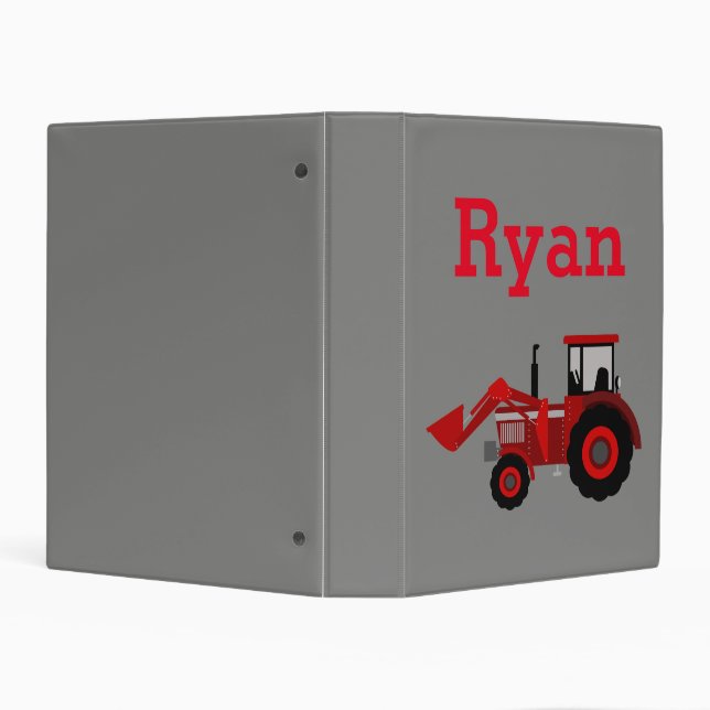 Red Tractor Binder (Background)
