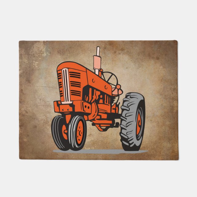 RED TRACTOR DOORMAT (Front)