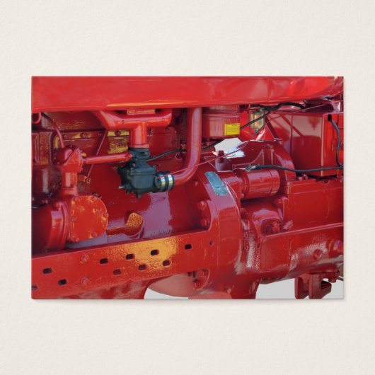 Red Tractor Engine (Front)