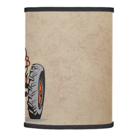 RED TRACTOR LAMP SHADE (Right)