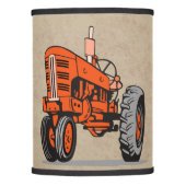 RED TRACTOR LAMP SHADE (Front)