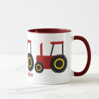 Red Tractor Mug