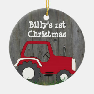 Ford tractor christmas ornaments #5