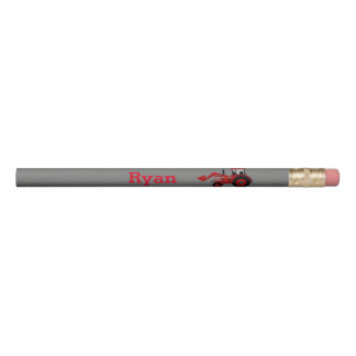 Red Tractor Pencil