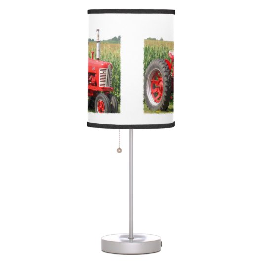 Red Tractor Table Lamp (Right)