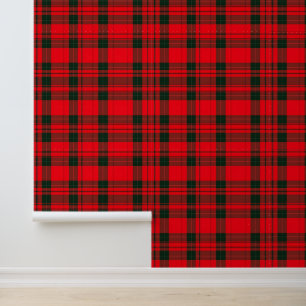 Red Traditional Plaid Tartan Popular Collection Wallpaper