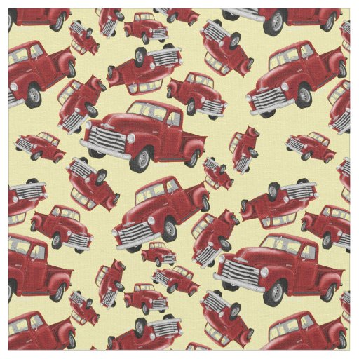 Red Trck Fabric