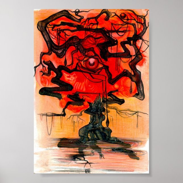 red tree poster (Front)