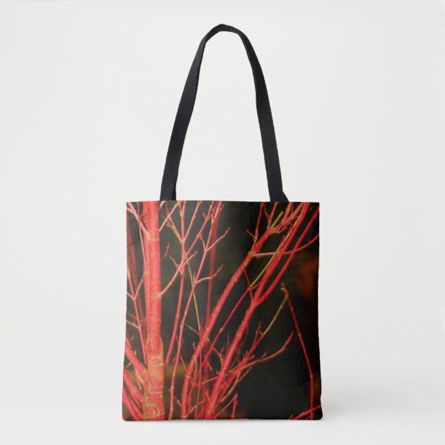 Red Tree Tote Bag (Front)