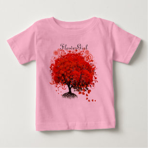 Red Tree Wedding T-Shirts