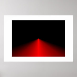 Red Triangle Poster