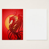 Red Tribal Phoenix (Front & Back)
