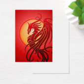 Red Tribal Phoenix (Desk)