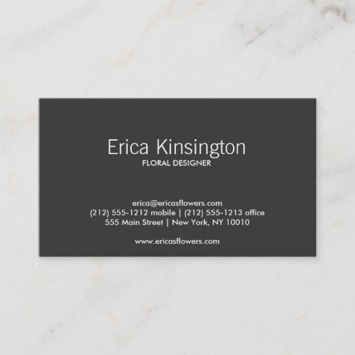RED TROPICAL Business Card