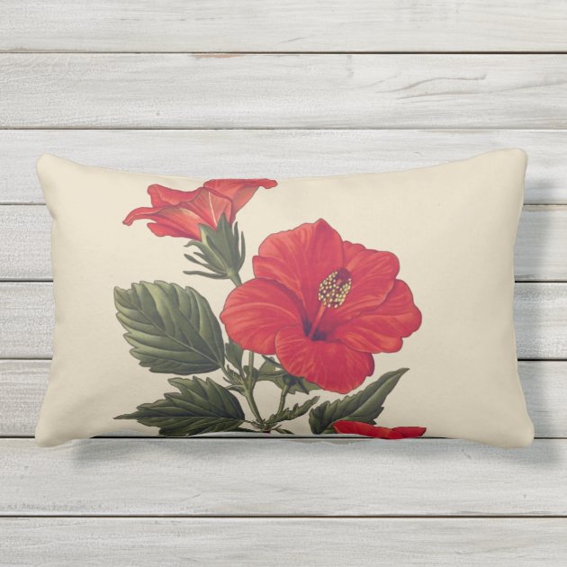 red and tan pillows