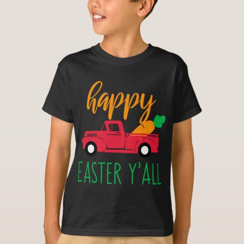 Red Truck Easter Cute Quote T_Shirt