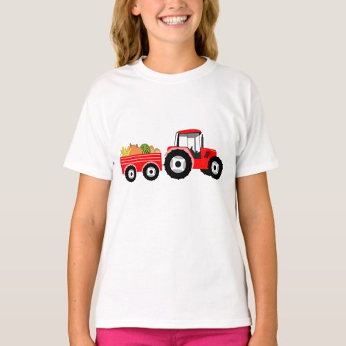 Red Truck Farm Produce T_Shirt