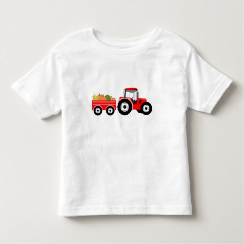 Red Truck Farm Produce Toddler T_shirt