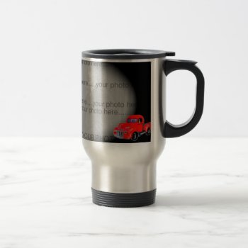Red Truck Personalized Thermal Mug by Rebecca_Reeder at Zazzle