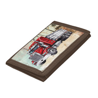 Red Truck Photo Wallet