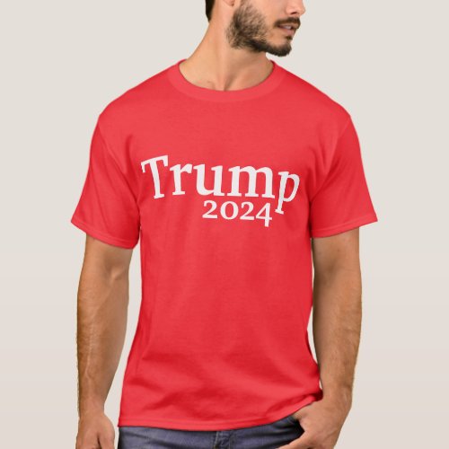Red Trump 2024 Campaign T_Shirt