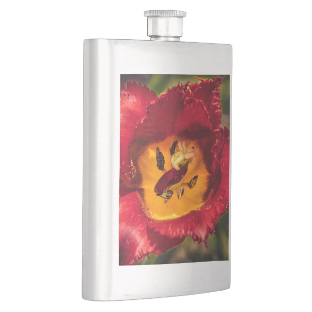 Red tulip flask (Right)