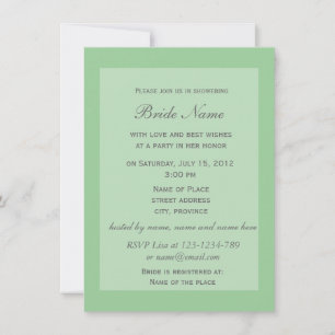 Red tulip flowers bridal shower invitation. invitation