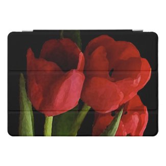 Red Tulip Flowers Floral 10.5 iPad Pro Case