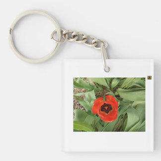 Red Tulip KeyChain