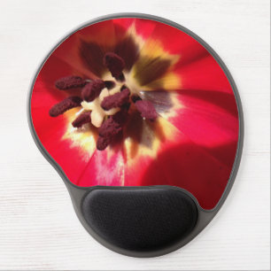 Red Tulip Mouse Pad