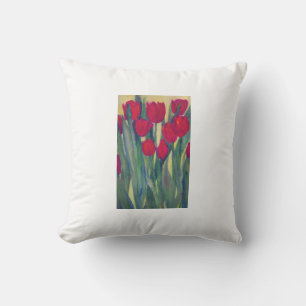 Red Tulip Pillow