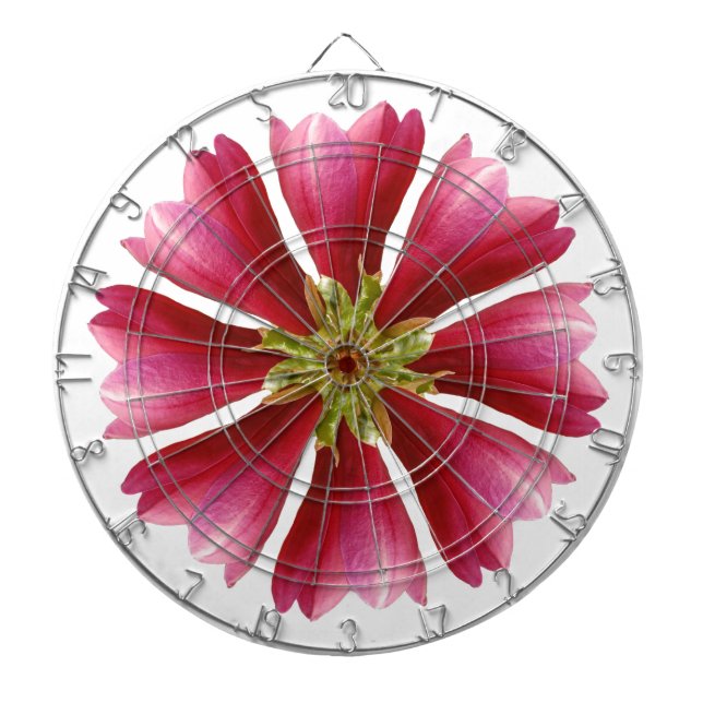 Red Tulip Tree Dart Board (Front)