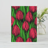 Red tulips (Standing Front)