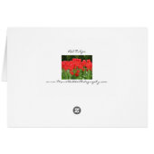 Red Tulips Cards (Back Horizontal)
