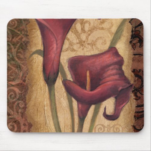 Red Tulips I Mouse Pad