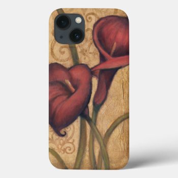 Red Tulips Ii Iphone 13 Case by AuraEditions at Zazzle