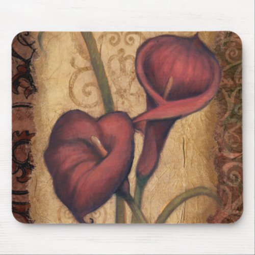 Red Tulips II Mouse Pad