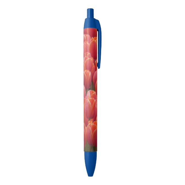 Red Tulips PatternCustom Trim Pen (Bottom (Vertical))