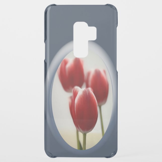Red tulips uncommon samsung galaxy case (Back)
