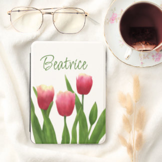 Red Tulips with Greenery Kindle Cover
