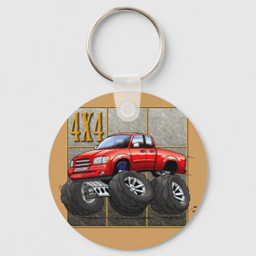 Red_Tundra Keychain