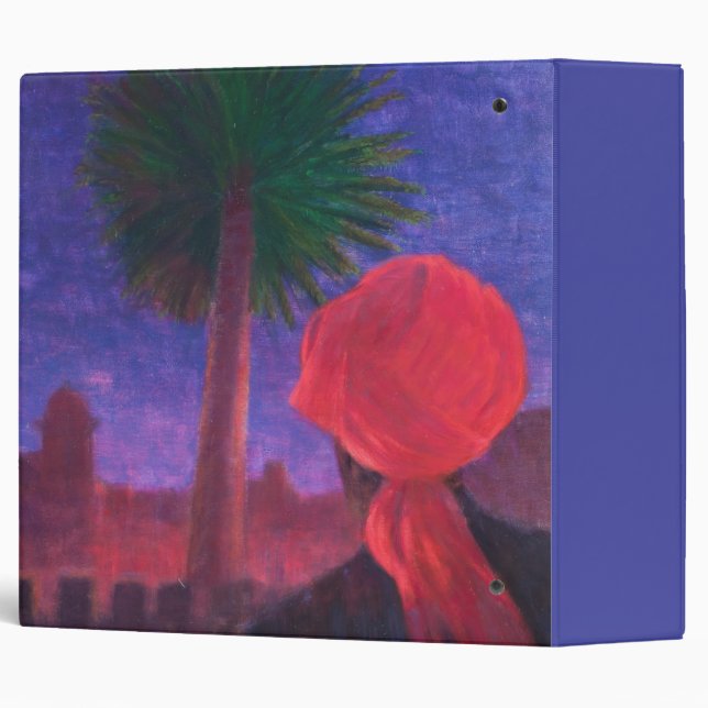 Red Turban dusk Jodhpur 2012 Binder (Back/Spine)
