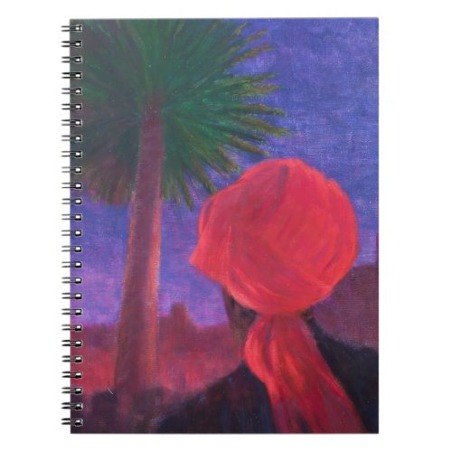 Red Turban dusk Jodhpur 2012 Notebook