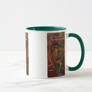 red turbin mug