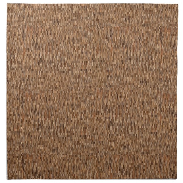 Red Tweed Cloth Napkin (Front)