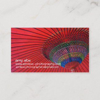 Red Umbrella Business Card