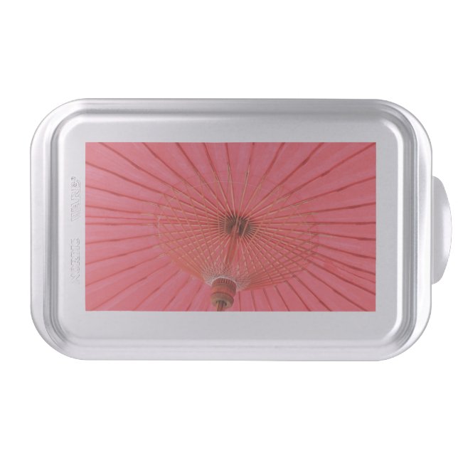 Red umbrella cake pan (Front)
