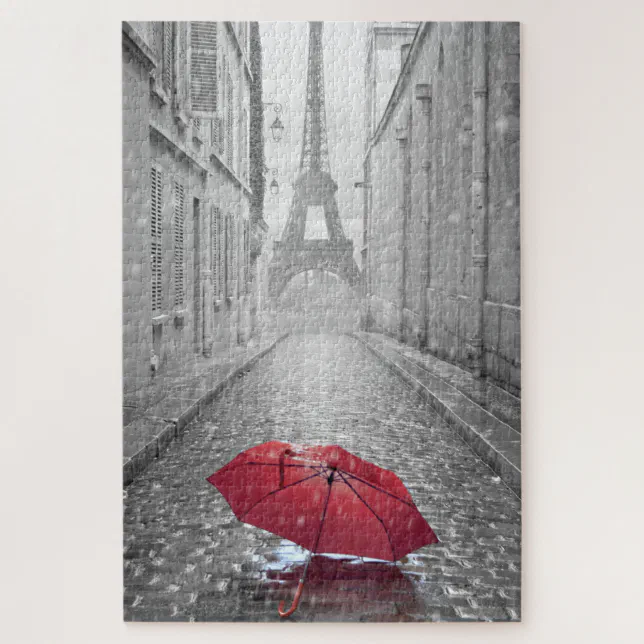 Red Umbrella Jigsaw Puzzle | Zazzle